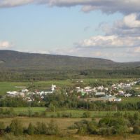 Vue sur le village de Ham-Nord