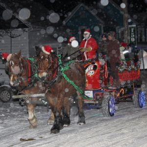 Sleight ride du 150e de Ham-Nord