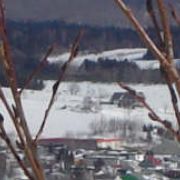 Village de Ham-Nord en hiver