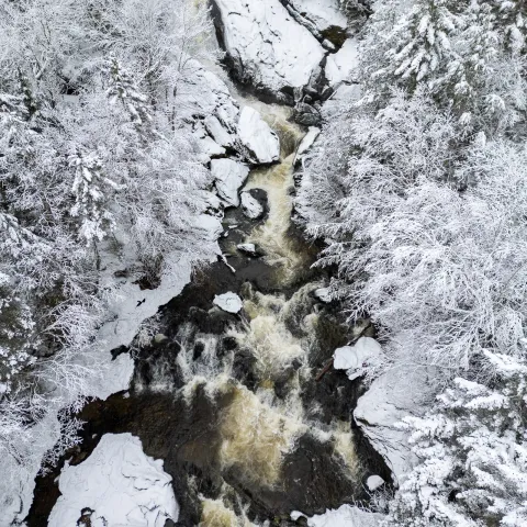 Sentier des cascades