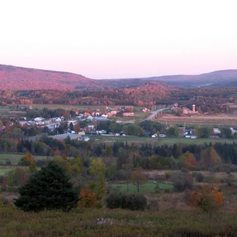 Vue de loin