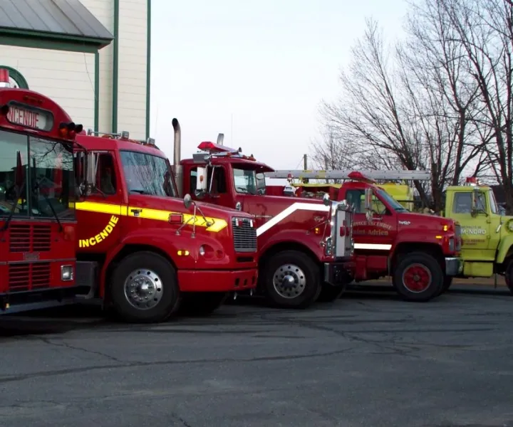 Camions Régie intermunicipale des Trois Monts