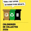 Calendrier collecte 2026