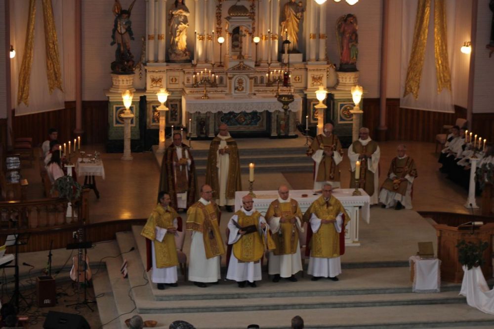 Célébration religieuse du 150e de Ham-Nord