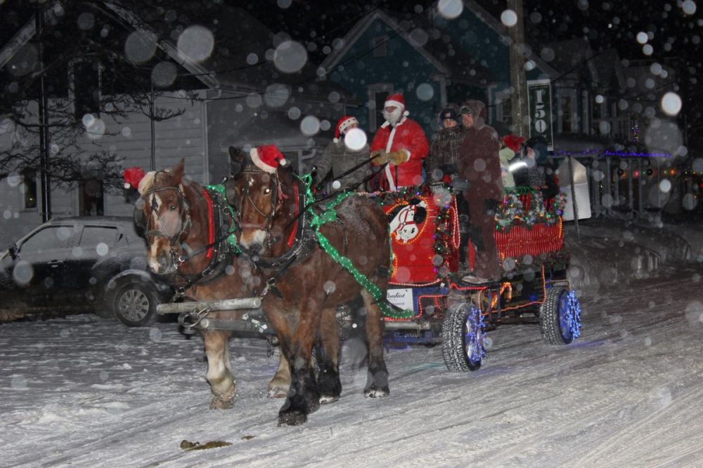 Sleight ride du 150e de Ham-Nord