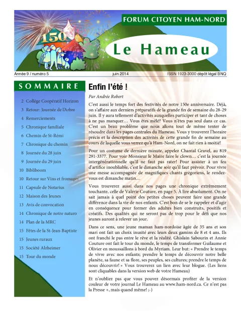 Hameau de Juin 2014