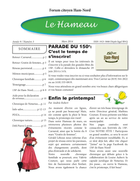 Le Hameau- An 9 No.3