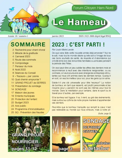 Le Hameau janvier 2023