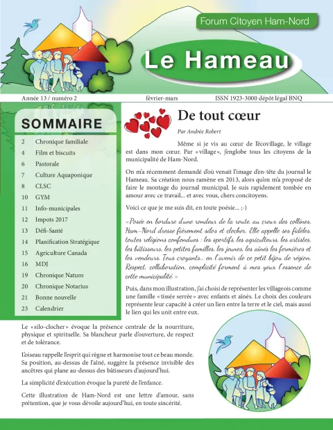 Le Hameau février-mars 2018