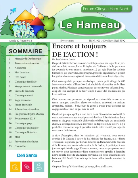 Le Hameau février-mars 2017