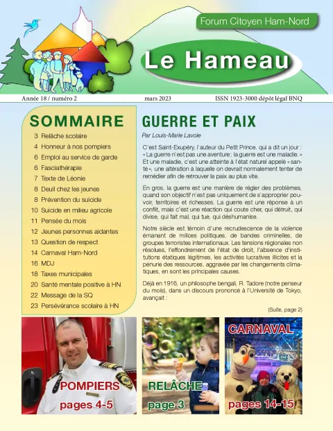 Le Hameau mars 2023
