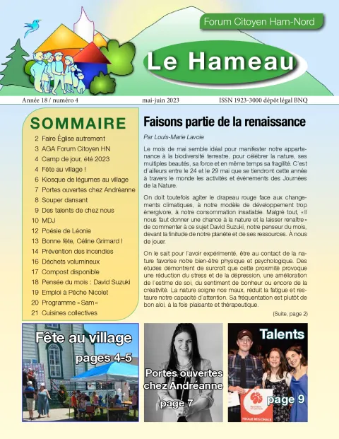 Le Hameau mai-juin 2023