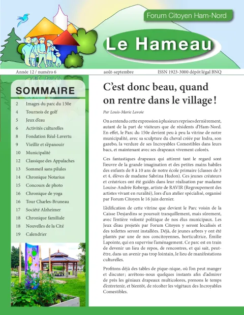 Le Hameau août 2017