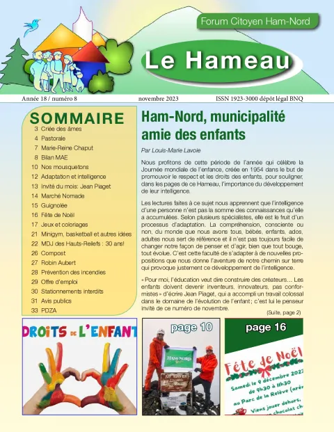 Le Hameau novembre 2023