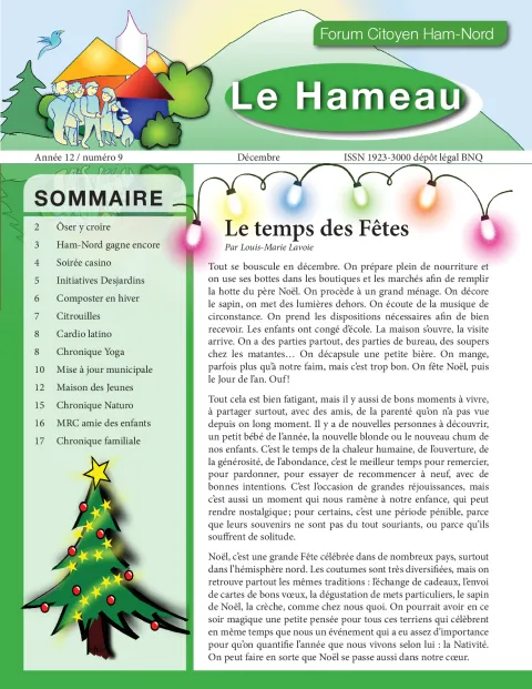 Le Hameau décembre 2017