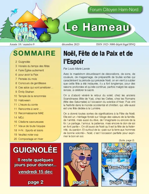 Le Hameau décembre 2023