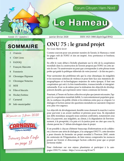 Le Hameau jan-fév 2020