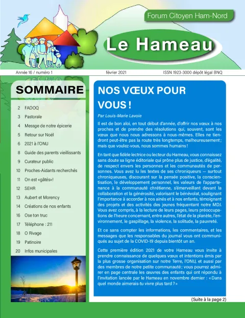 Le Hameau février 2021