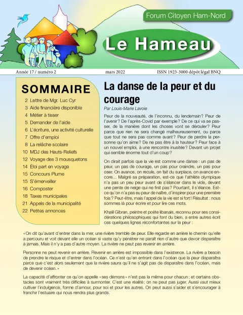Le Hameau mars 2022