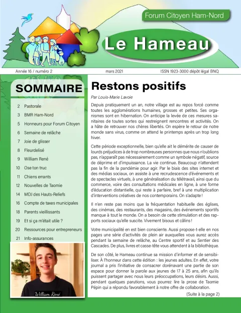 Le Hameau mars 2021
