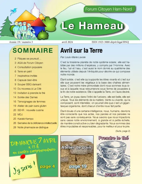 Le Hameau avril 2024