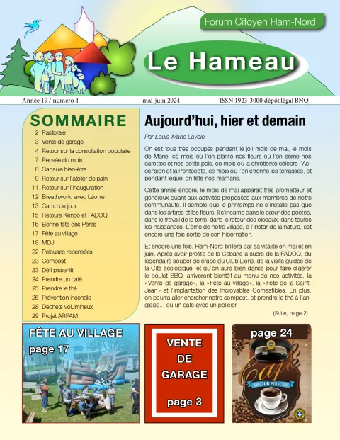 Le Hameau mai-juin 2024