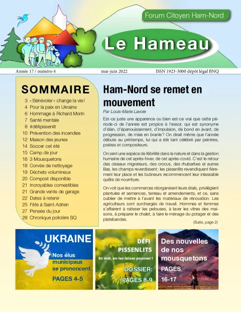 Le Hameau mai-juin 2022