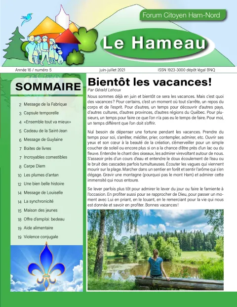 Le Hameau juin-juillet 2021