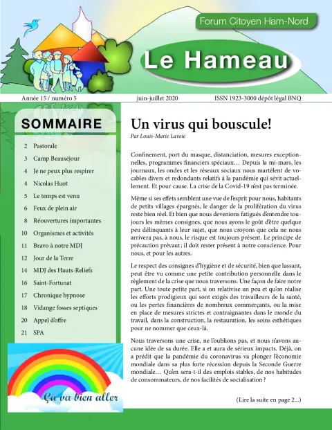 Le Hameau juin-juillet 2020