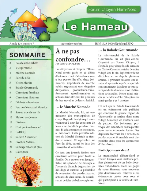 Le Hameau sept-oct 2018