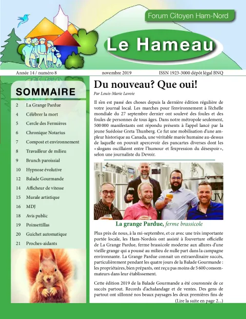 Le Hameau novembre 2019