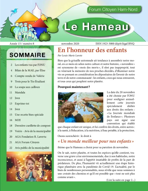 Le Hameau novembre 2020