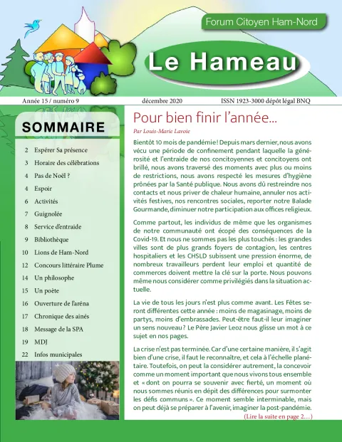 Le Hameau décembre 2020