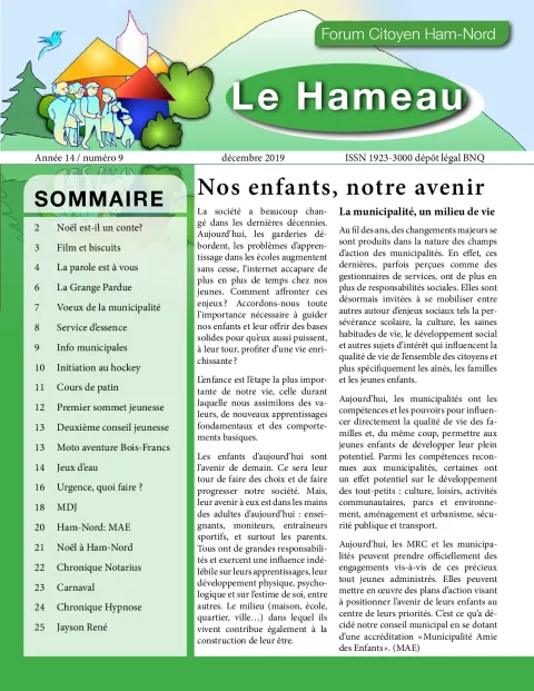 Le Hameau décembre 2019