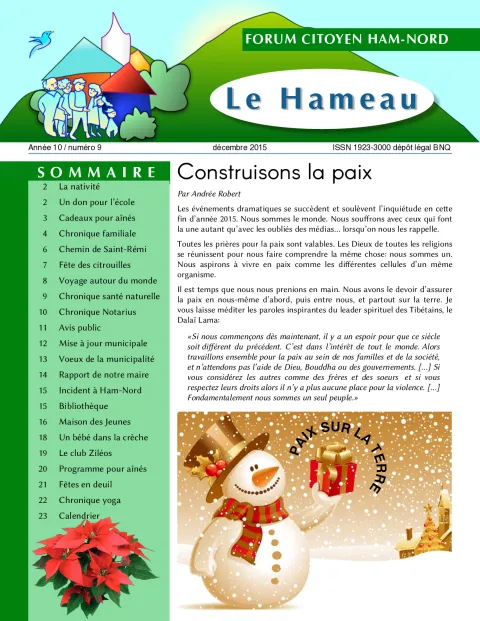 Hameau Décembre 2015