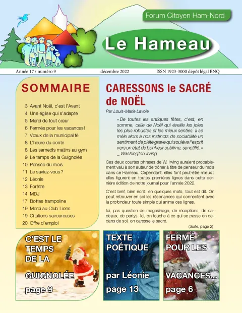 Le Hameau décembre 2022