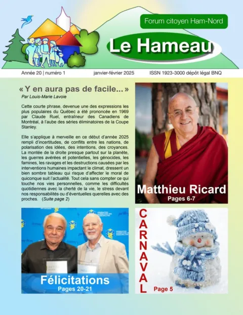 Le Hameau Janvier-février 2025