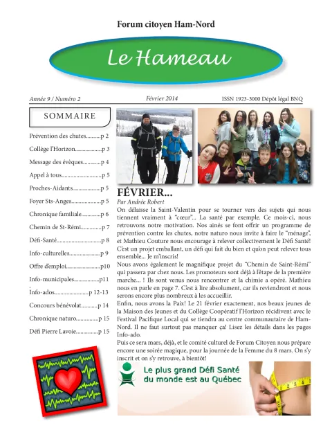 Le Hameau - février 2014
