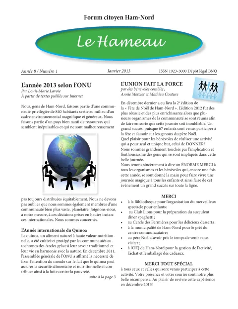 Le Hameau - janvier 2013