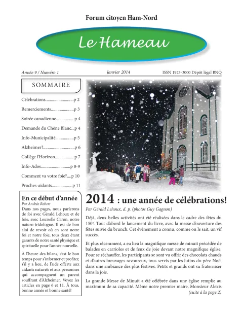 Le Hameau - janvier 2014