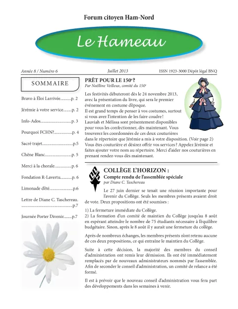 Le Hameau - juillet 2013