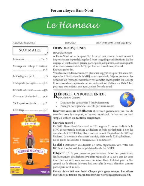 Le Hameau - juin 2013