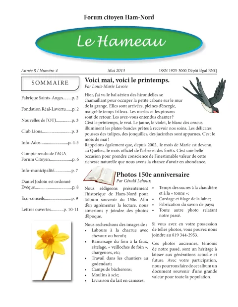 Le Hameau - mai 2013