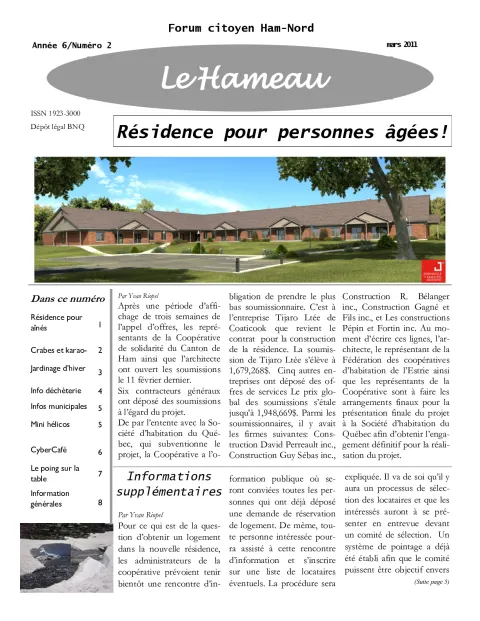 Le Hameau - mars 2011